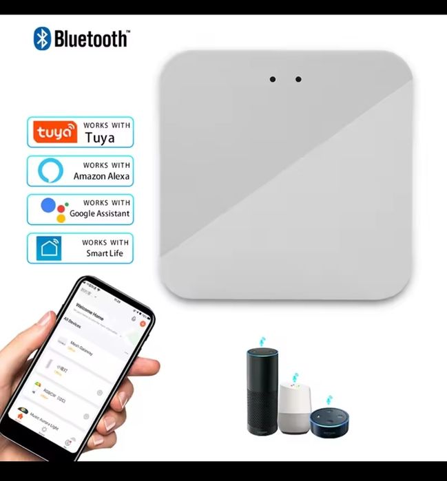 Bluetooth шлюз Tuya Gateway Hub для автоматизації розумного будинку WiFi / Bluetooth