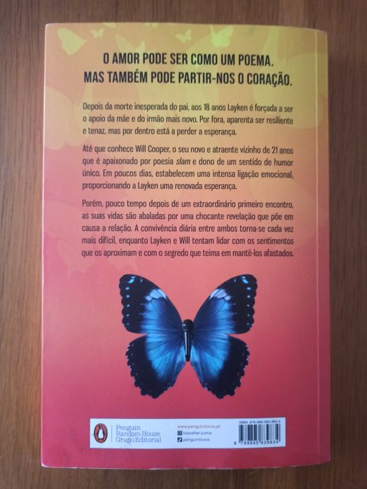 Livro Ao ritmo de um poema Collen Hoover