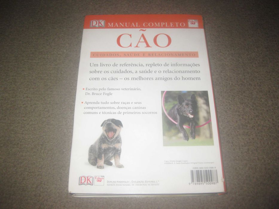 Livro "Cão: Cuidados, Saúde e Relacionamento" de Dr. Bruce Fogle