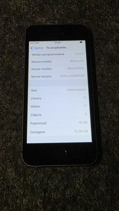 iPhone 5s - sprawny, zadbany