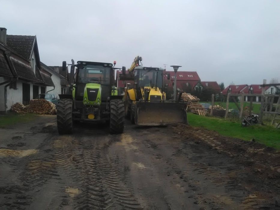 Usługi mini koparką , koparko-ładowarką ,manitou
