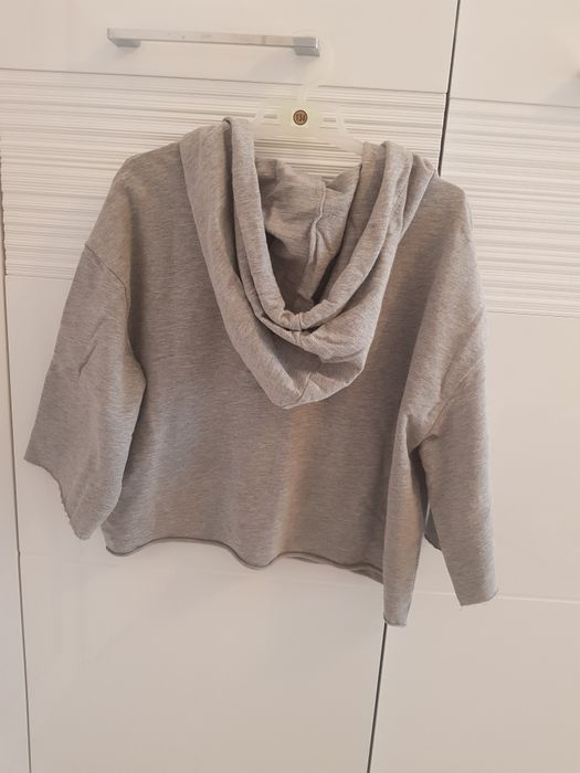 Szara krótka bluza -h&m 34