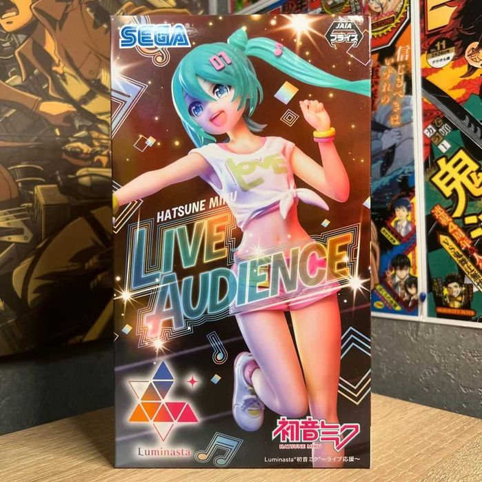 Фігурка по аніме Хацуне Міку Вокалоїд (Live Cheering)