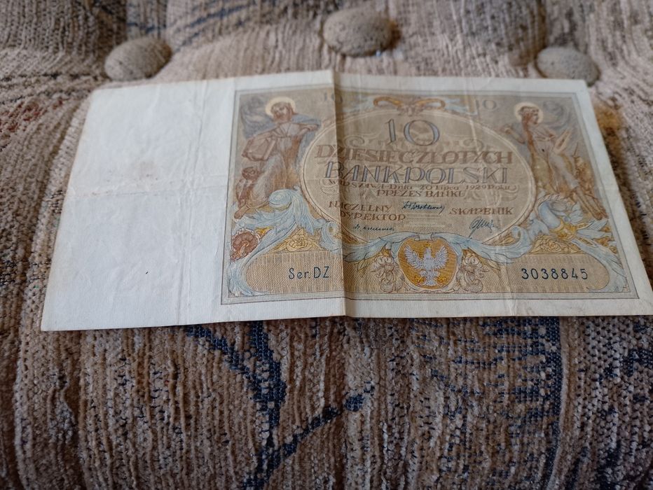 10 zlotych  z 1929 roku
