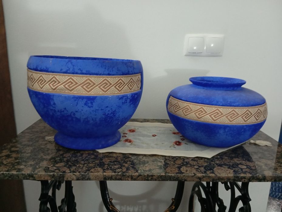 Conjunto de peças em cerâmica