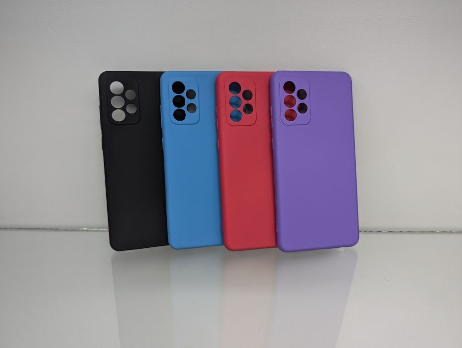 Топ! Samsung A72 Противоударный чехол Софт Тач чохол мікрофібра