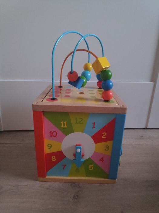 Drewniana kostka edukacyjna Trefl