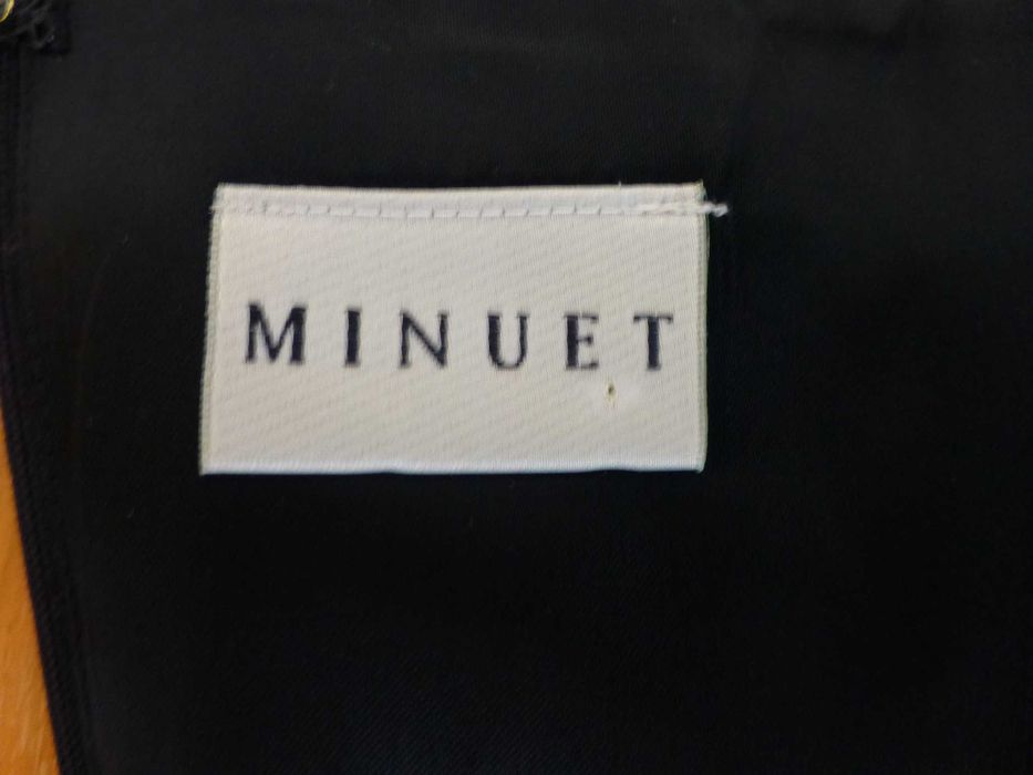 Czarny gorset Minuet M