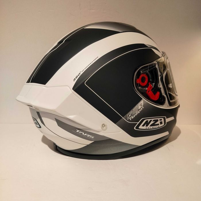 Capacete NZi Trendy 3 rapid c/viseira escura+transparente mota novo