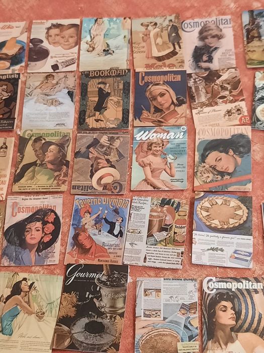 62 Adesivos - Retro Art Charml. Scrapbooking, Junkjournal