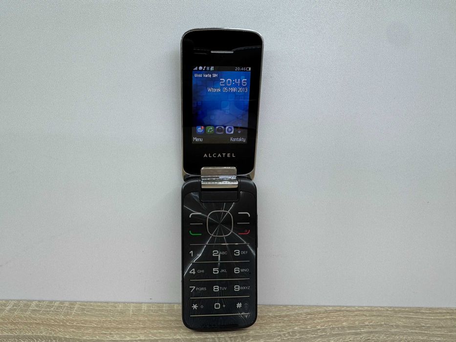 Telefon komórkowy Alcatel 2010 64 MB / 128 MB 2G czarny