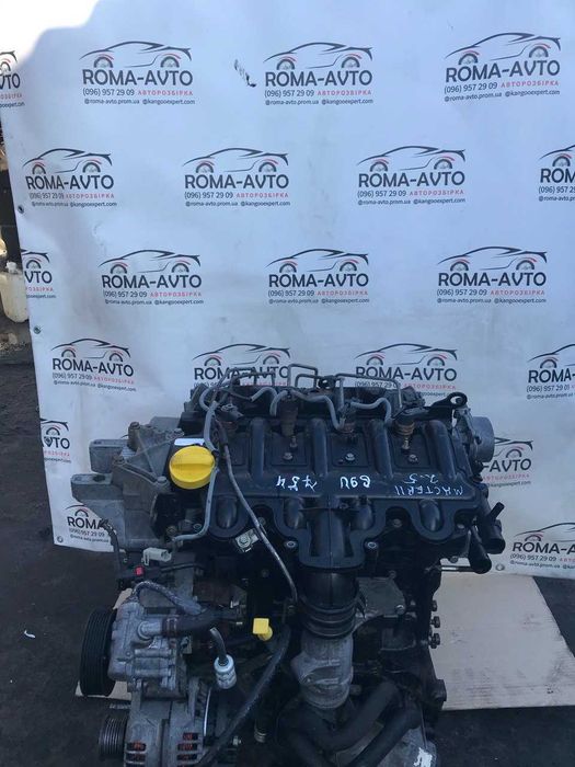 Двигун 2.5 dci G9U 754 223тис Мотор Renault Master Двигатель Рено Мастер Нісан Опель