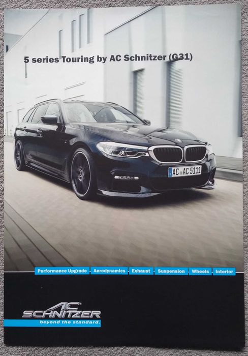 Prospekt BMW 5 series Touring by AC Schnitzer G31