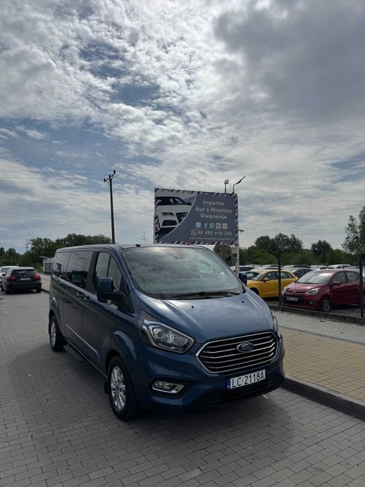 WYNAJEM WYPOŻYCZALNIA PRZEWÓZ OSÓB Ford Custom 2.0 diesel 9-osobowy Chełm