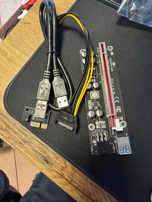 Karta Riser Ver009S Plus PCI-E 12szt