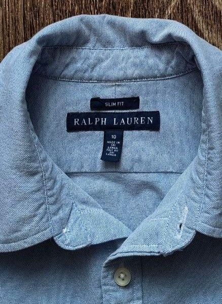 Голубая женская рубашка свитер джемпер Polo Ralph Lauren размер M