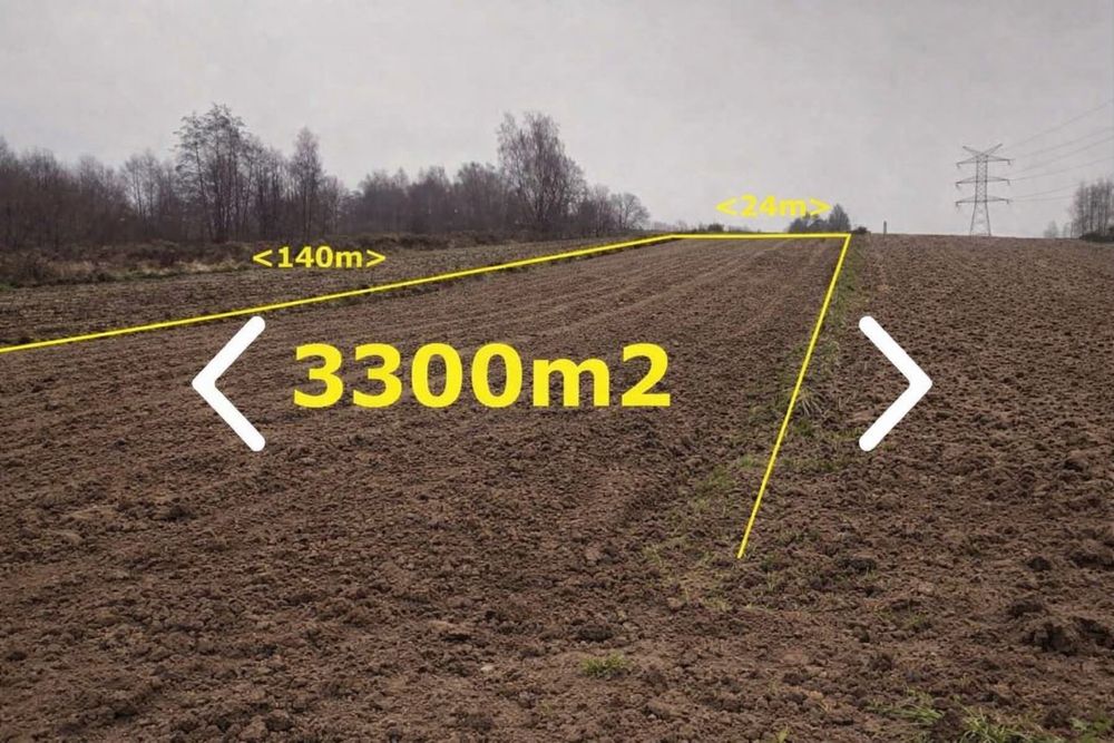Dzialka 33 arów Zator/Spytkowice ( 5km Energylandia )