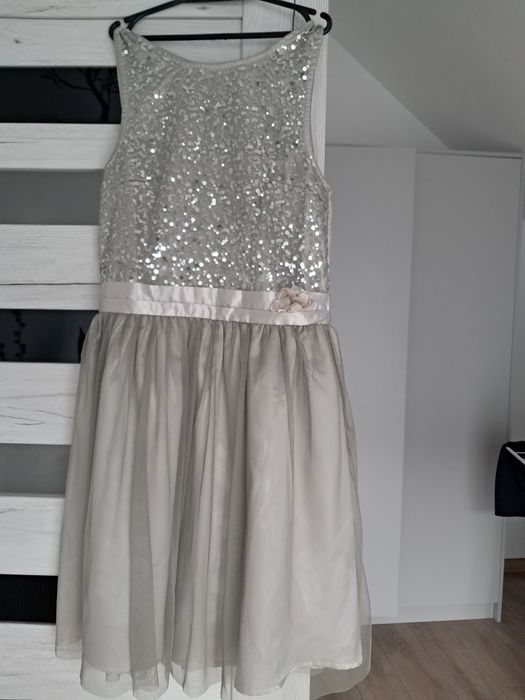 Elegancka sukienka dziewczęca Bonprix, 164cm