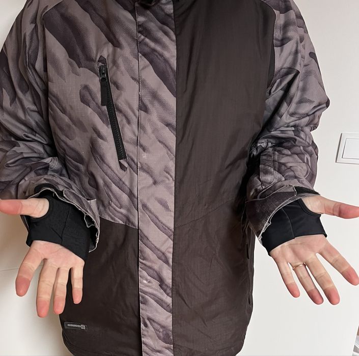 Casaco + Calças de Snowboard Quiksilver Travis Rice – Tamanho L