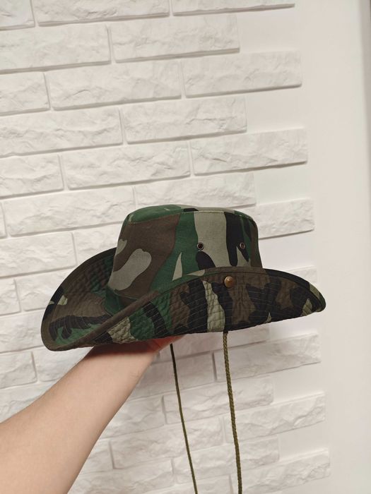 Іспанія р 58 Ковбойський камуфляжний капелюх шляпа ковбойская мужская