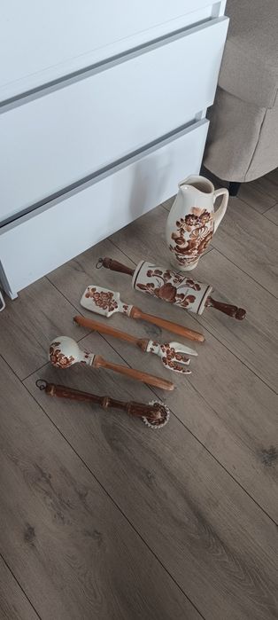 Zestaw kuchenny PRL.