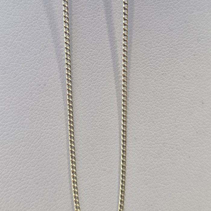 Zloty łańcuszek splot pancerka 585