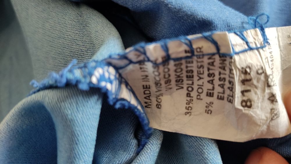 Spodnie D-Style niebieskie