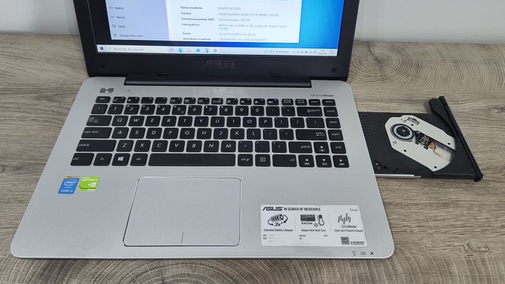 Laptop ASUS K455L
