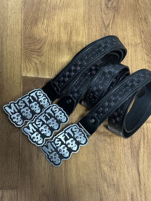 Ремень Misfits y2k skeleton belt ремінь
