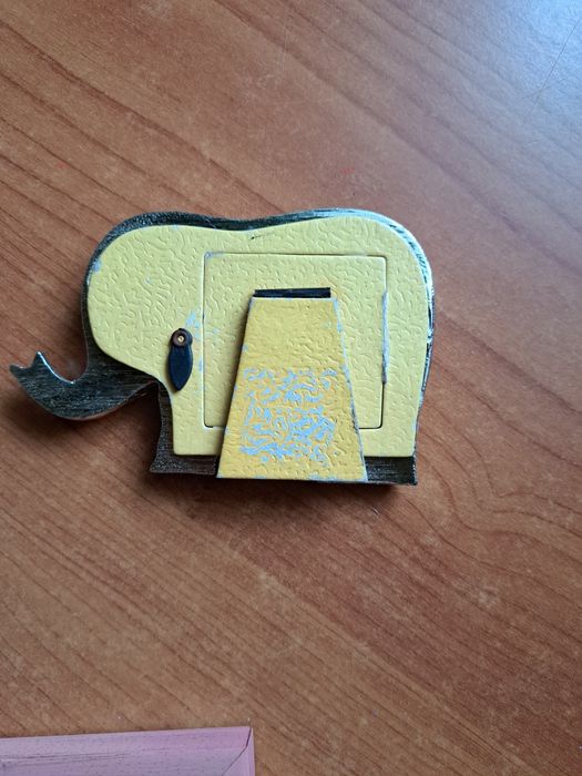 Porta fotos/ Moldura elefante