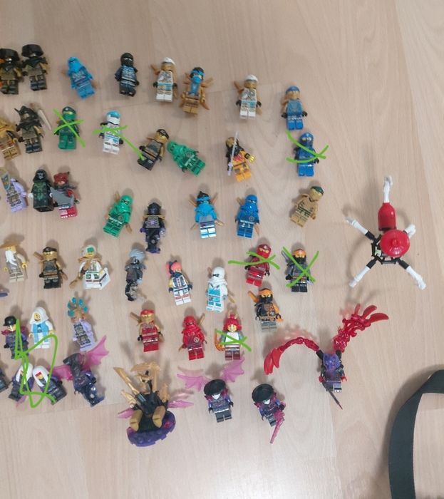 LEGO Ninjago большая коллекция минифигурок Crystalized / Dragons Rising / 10 Years

Продам большую коллекцию LEGO Ninjago.

В коллекции:
— около 50+ м