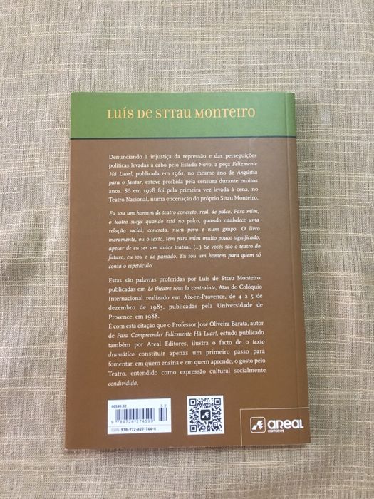 Vendo livro “Felizmente Há Luar”