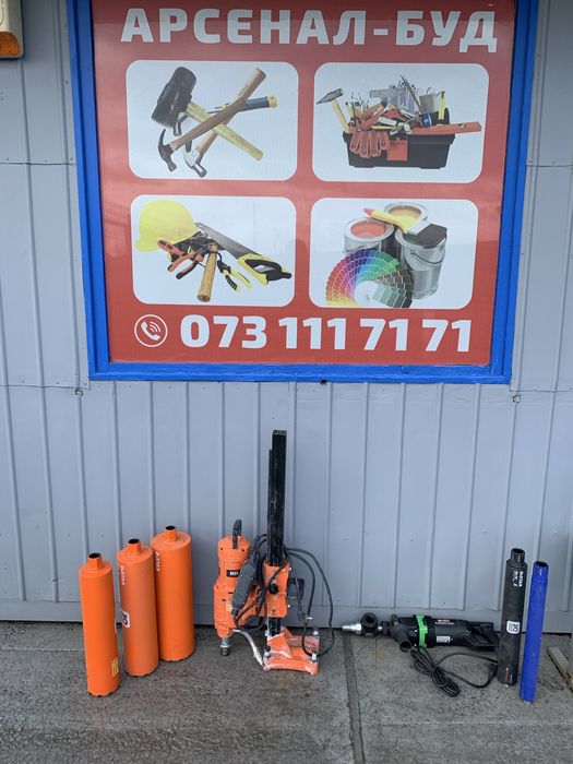 Оренда алмазного бура мікроударного