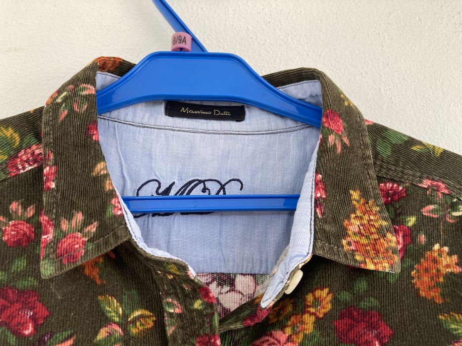 Camisa floral Massimo Dutti