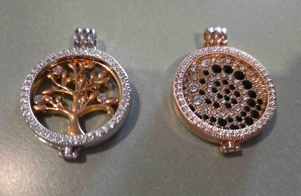 Pendente Moeda 33 mm variável Pingente Medalhão Moldura