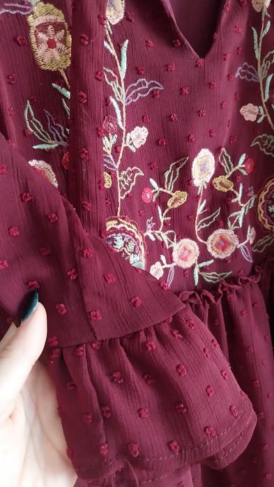Vestido Boho da Brach Brach S Bordeaux