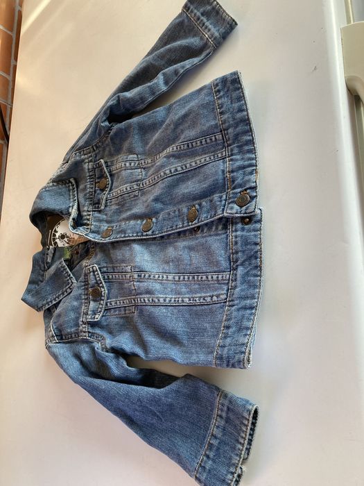 Casaco de ganga crianças unissexo