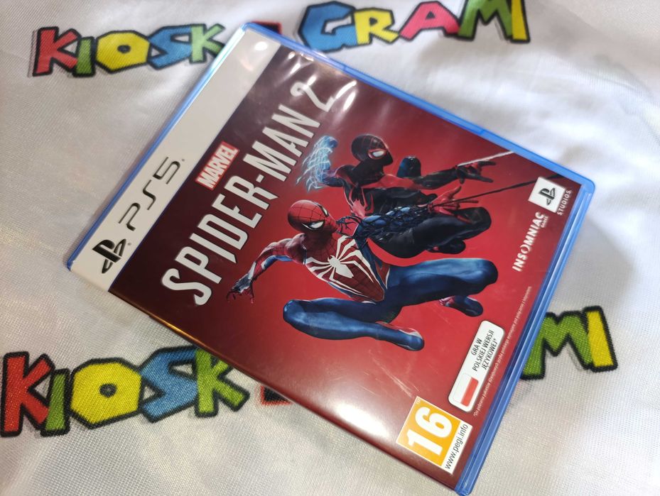Spider-man 2 Spiderman PS5 (bez rysek) sklep mozliwa zamiana