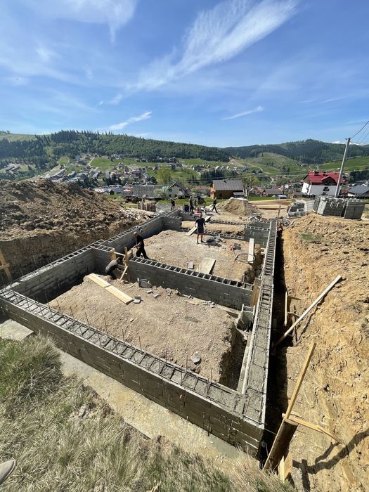 Опалубка,Блок опалубочний,незнімна опалубка, блок фундамений