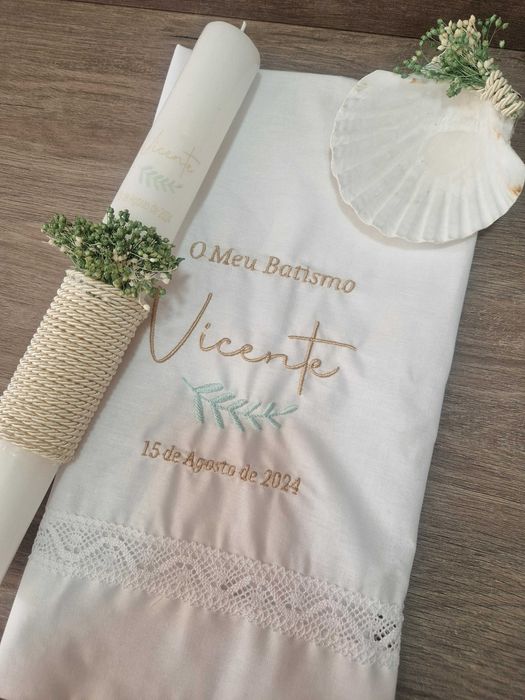 Acessorios de batismo s/ caixa