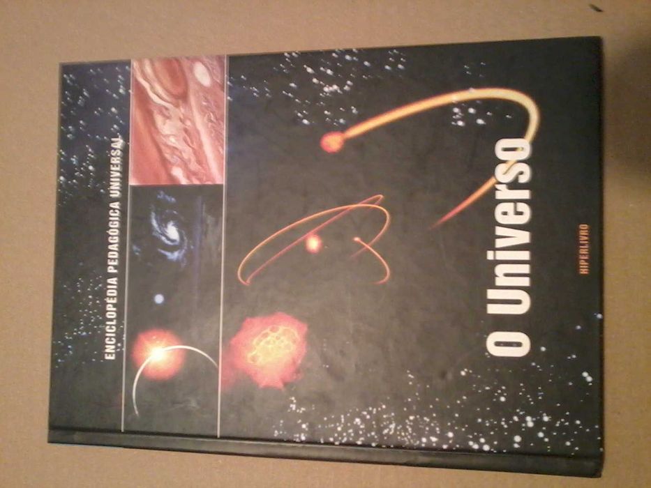 livro ilustrado sobre universo