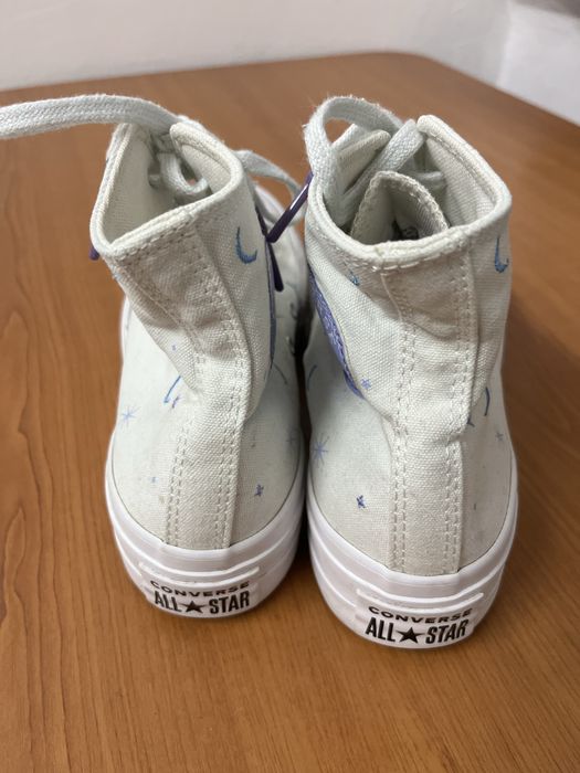 Високі кеди Converse Chuck Taylor All Star Lift Platform (Celestial / Зірки) Оригінал 37.5 розмір