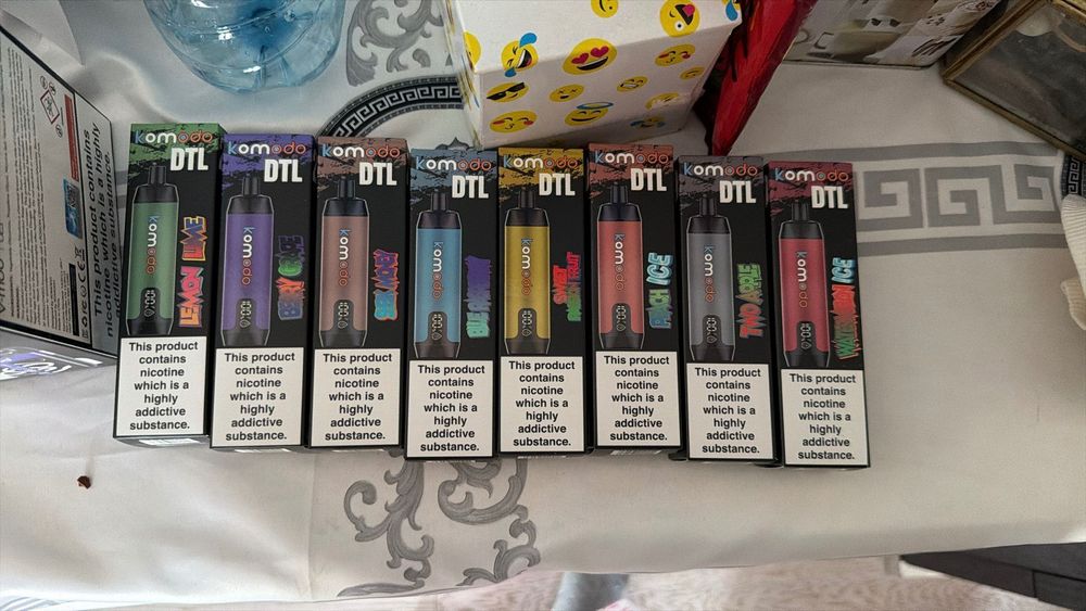 E papieros komodo 26000 różne smaki 49zl