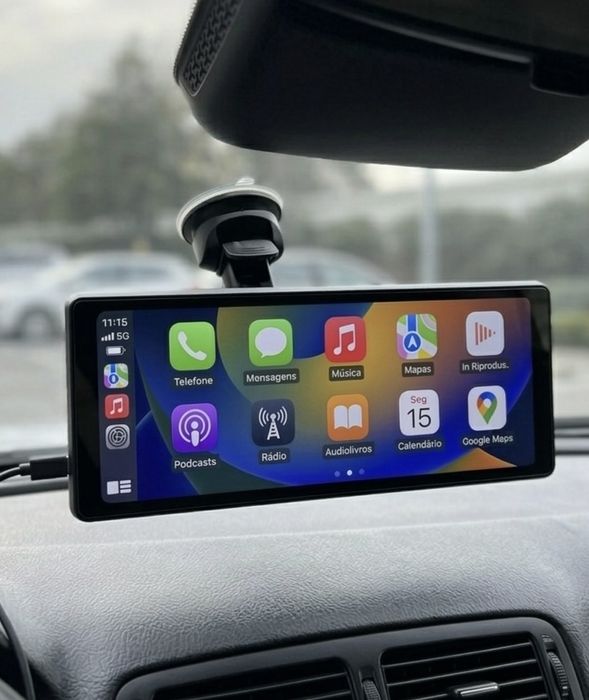 Monitor Android Auto/Apple CarPlay - 10 polegadas