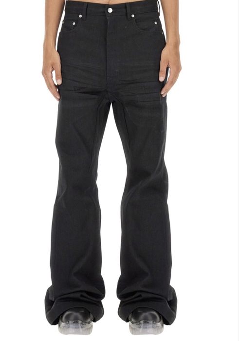 rick owens flared jeans