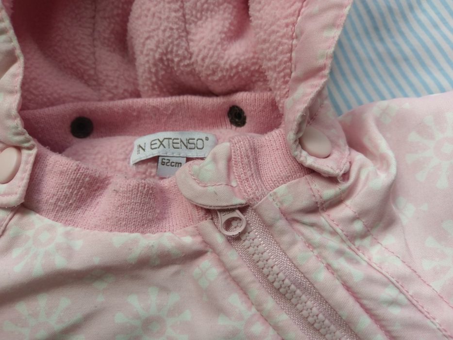 Kombinezon  i kurteczka niemowlęca r. 62