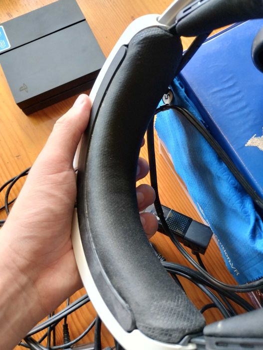 PlayStation VR PS4 komplet + 2 Move + kamera + pudełko - sprawny