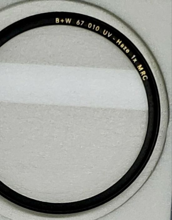 Filtro neutro 67 mm  B+W gama F-Pro, como novo