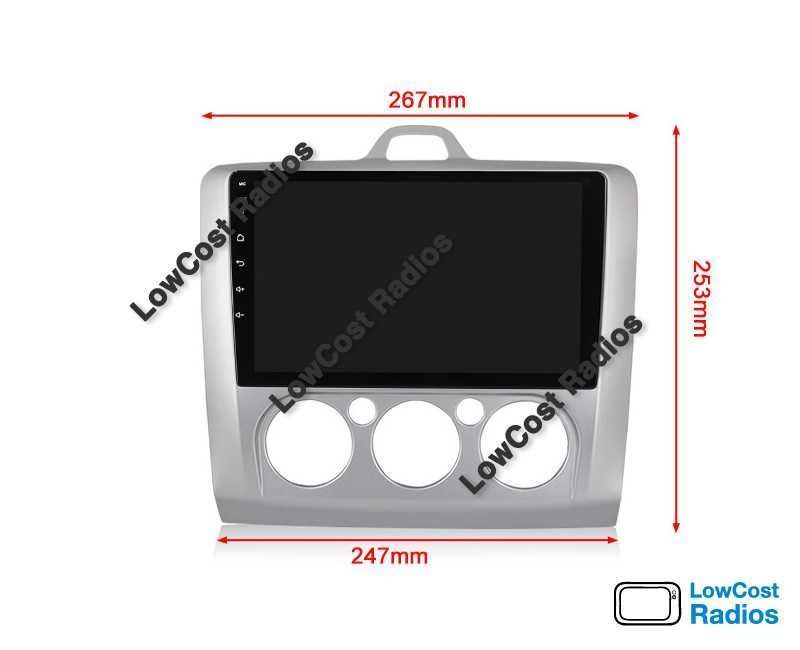 Auto Rádio ANDROID 15 - FORD FOCUS 9 Polegadas • GPS • BLUETOOTH • USB