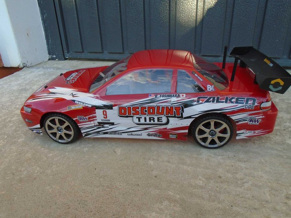 Nissan Silvia  HPI RS4 1:10 Nitro 4WD Model RC Spalinowy